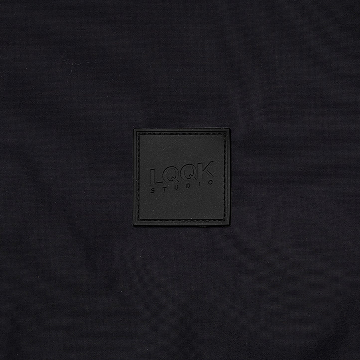 LQQK STUDIO|NYLON TRACK JACKET|BLACK