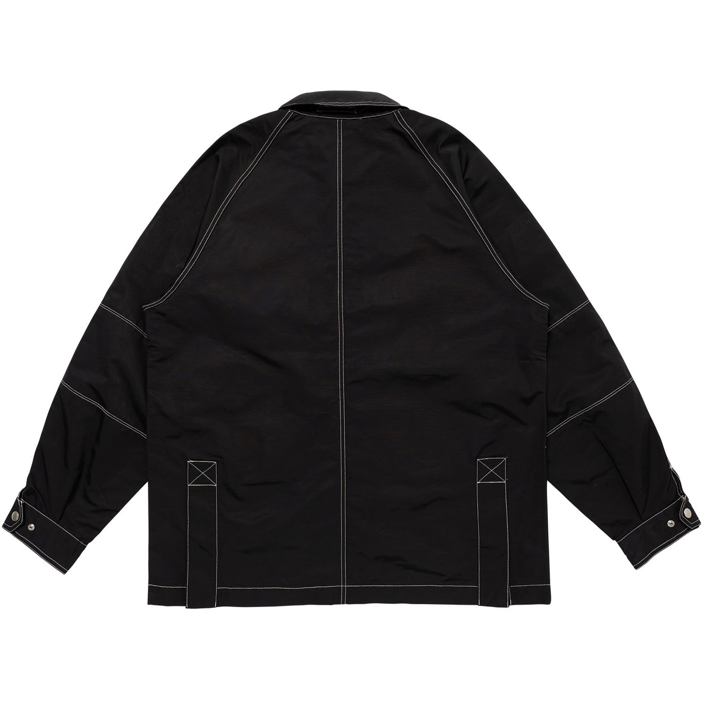 LQQK STUDIO|CORDURA LONG FIELD COAT|BLACK