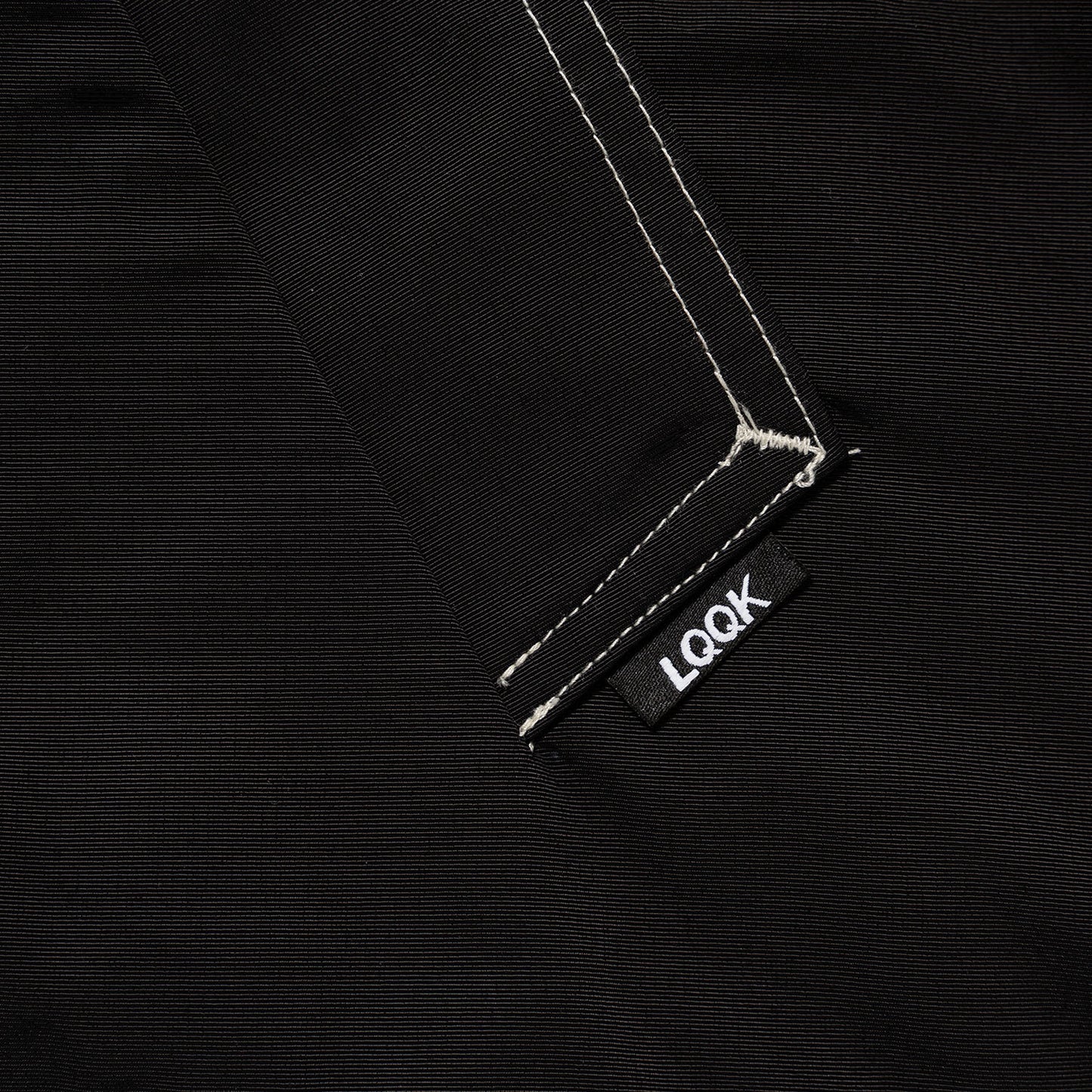 LQQK STUDIO|CORDURA LONG FIELD COAT|BLACK