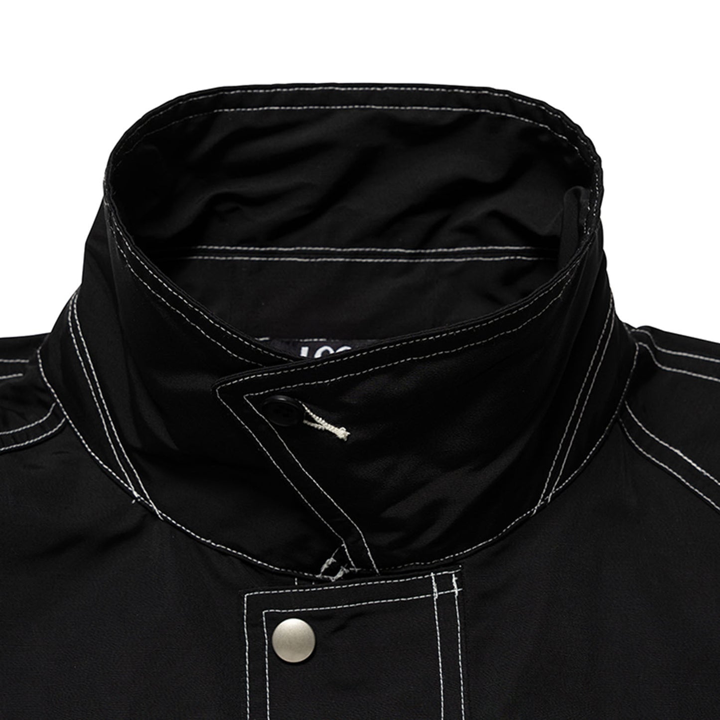 LQQK STUDIO|CORDURA LONG FIELD COAT|BLACK