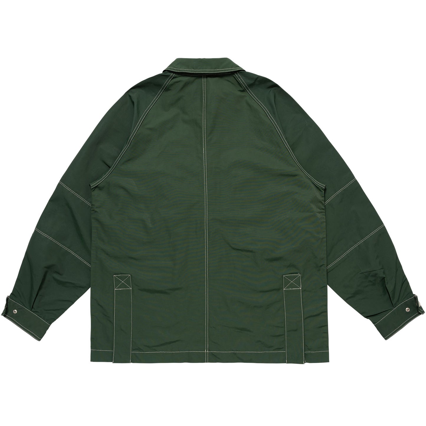 LQQK STUDIO|CORDURA LONG FIELD COAT|FOREST GREEN