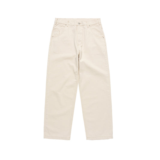 LQQK STUDIO|EMBOSSED 5 POCKET DENIM PANTS|NATURAL