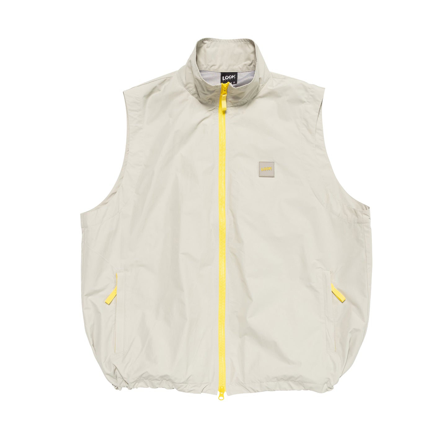 LQQKSTUDIO|NYLON VEST|LIGHT GREY