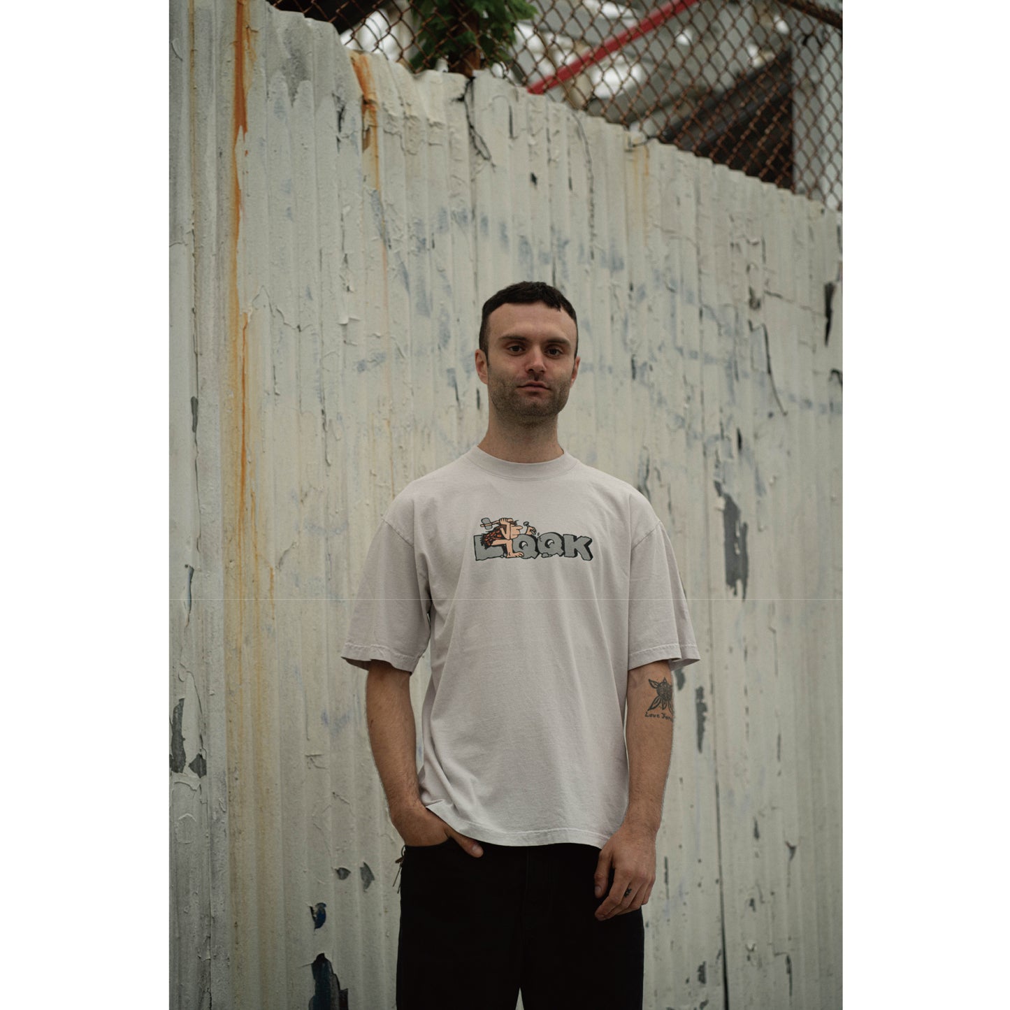 LQQKSTUDIO|Caveman TEE|GREY