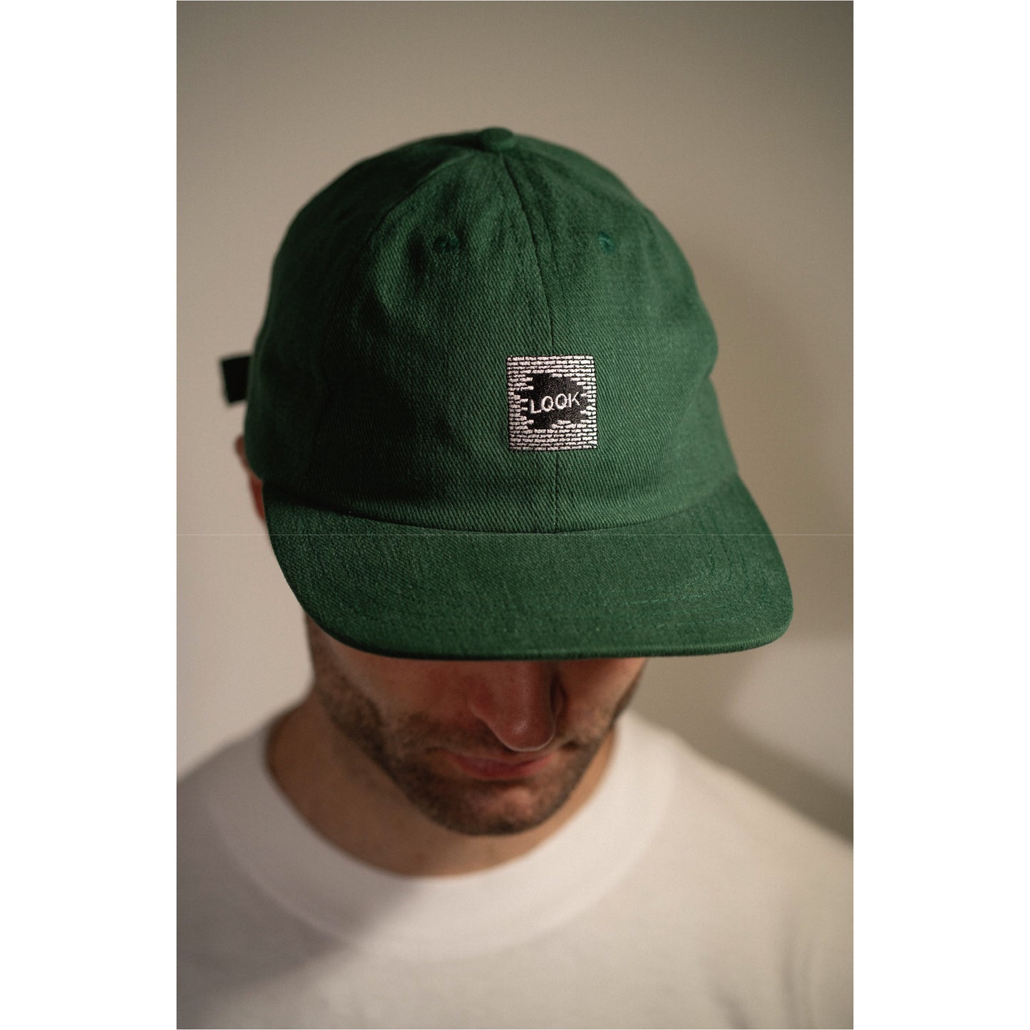 LQQKSTUDIO|Brick Logo Cap|GREEN