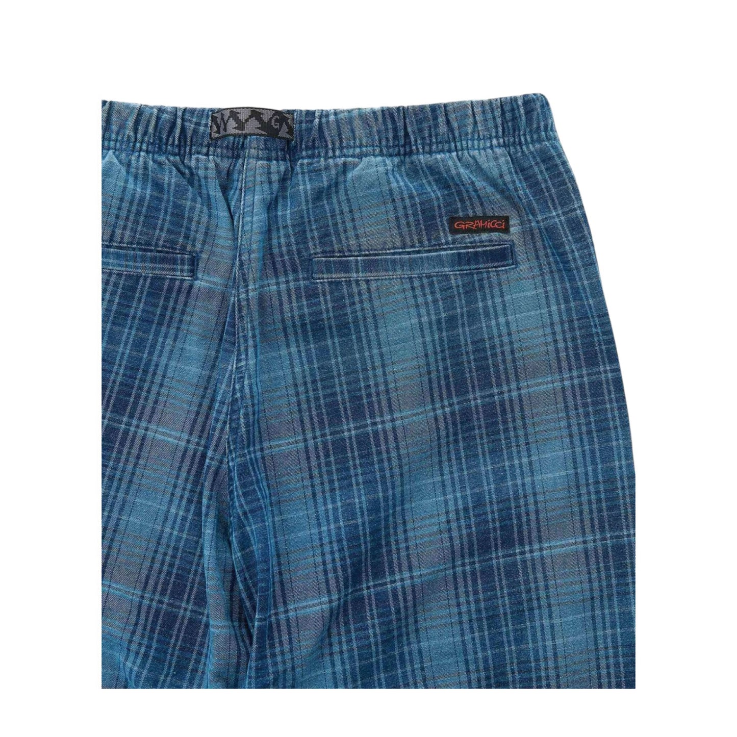 GRAMICCI|O.G. DENIM PLAID PANT|INDIGO CHECKERED PLA