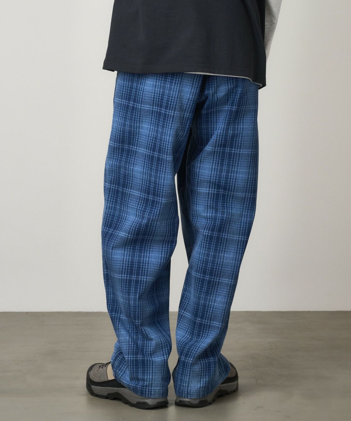 GRAMICCI|O.G. DENIM PLAID PANT|INDIGO CHECKERED PLA