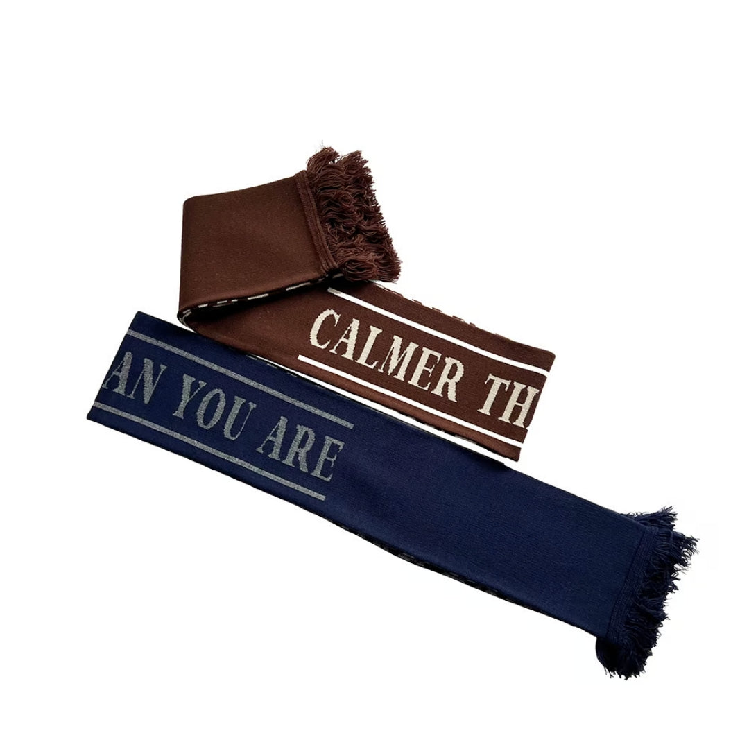 COMFORTABLE REASON|OP Scarves|BROWN×OFF