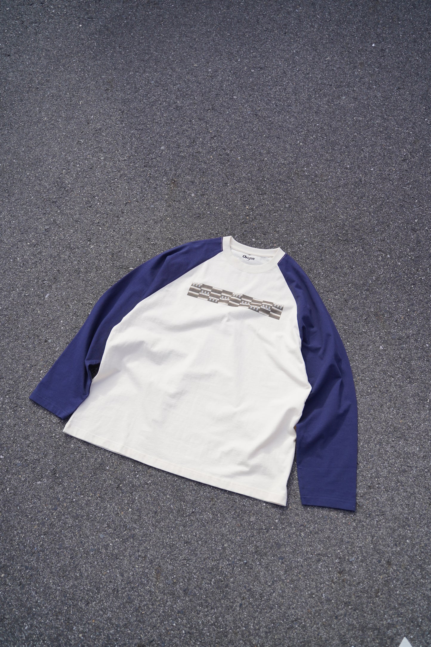 Origin Original|JOSH Raglan L/S Tee|OFF WHITE