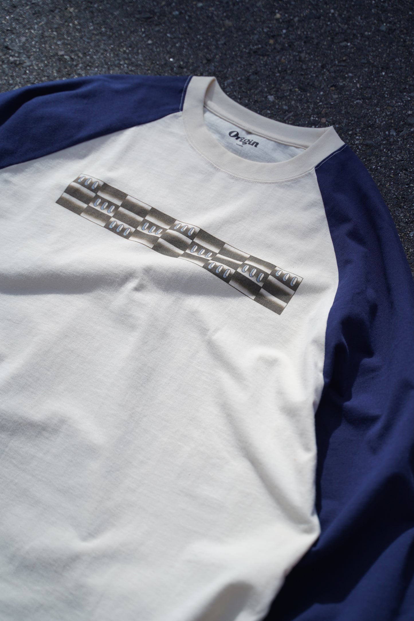 Origin Original|JOSH Raglan L/S Tee|OFF WHITE