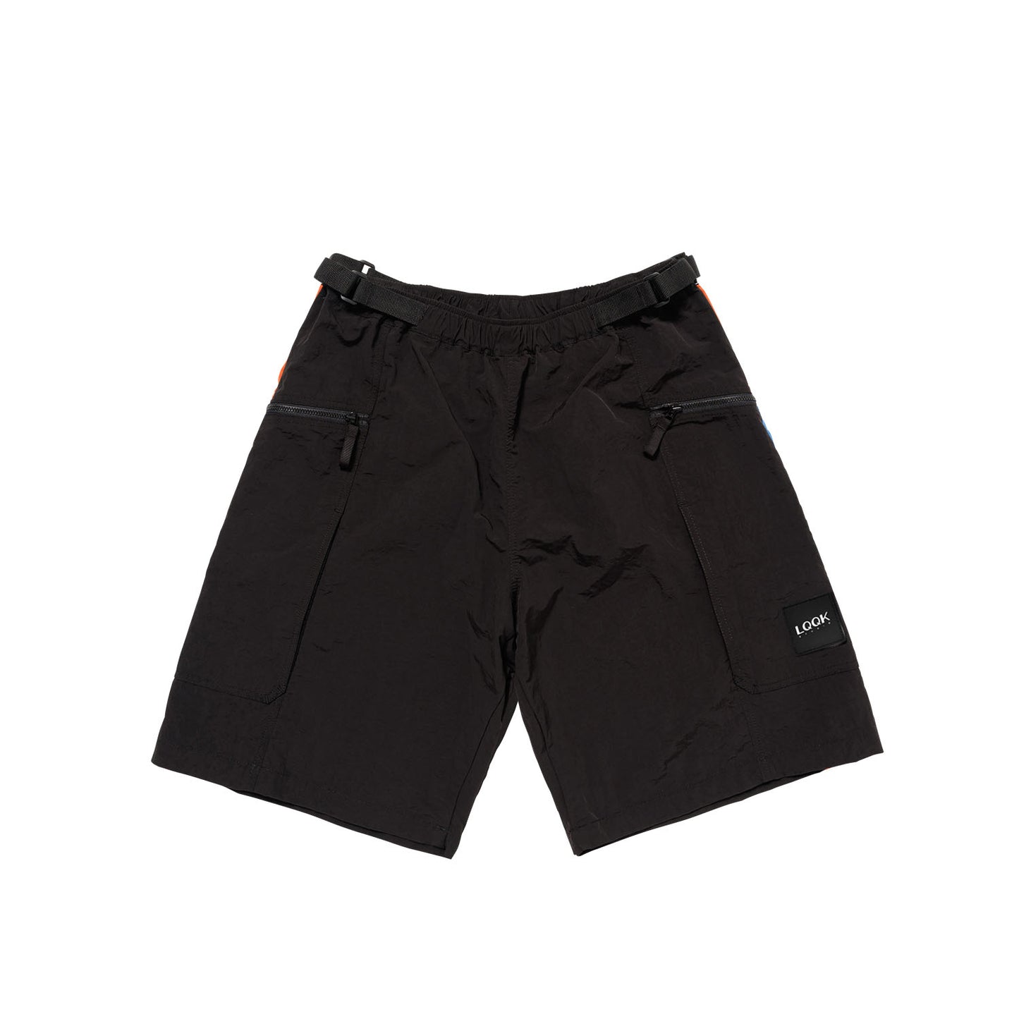 LQQKSTUDIO|MOTORCYCLE SHORTS|BLACK