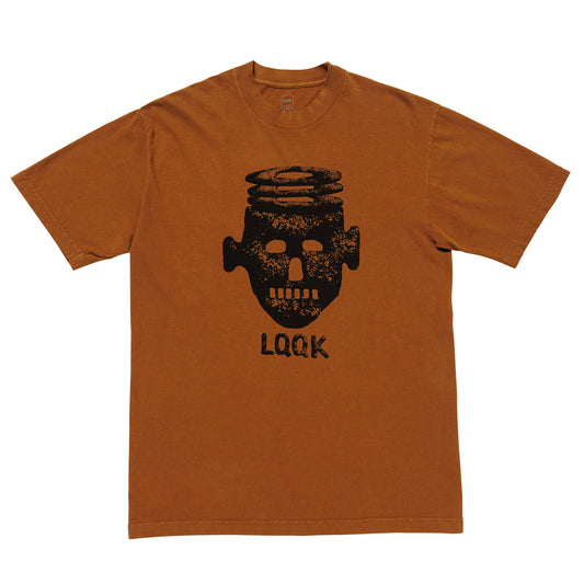 LQQKSTUDIO|STONE MAN TEE|BROWN