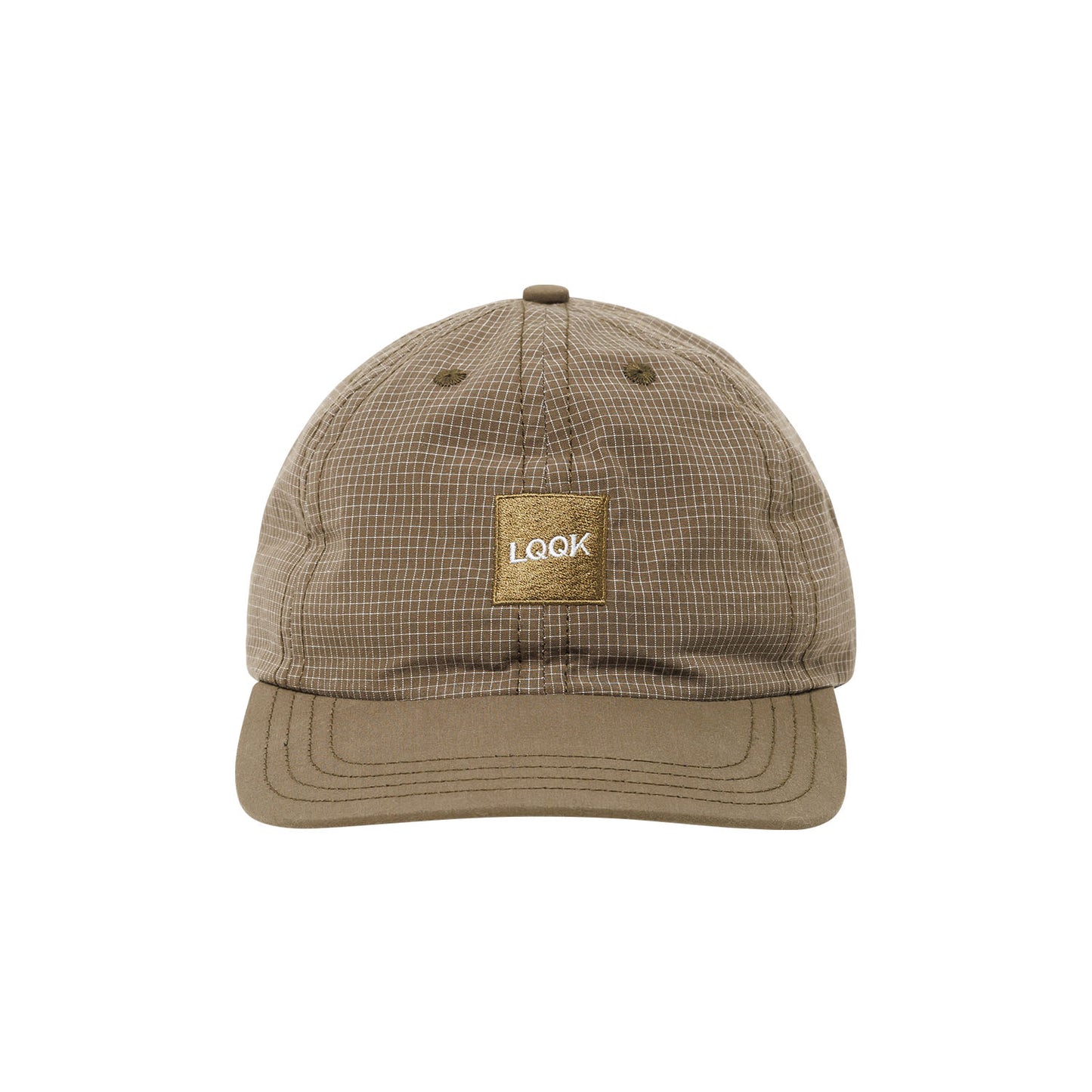 LQQKSTUDIO|BOX LOGO CAP|KHAKI