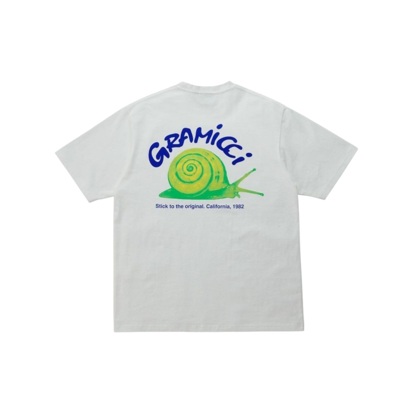 GRAMICCI|SNAIL TEE|WHITE