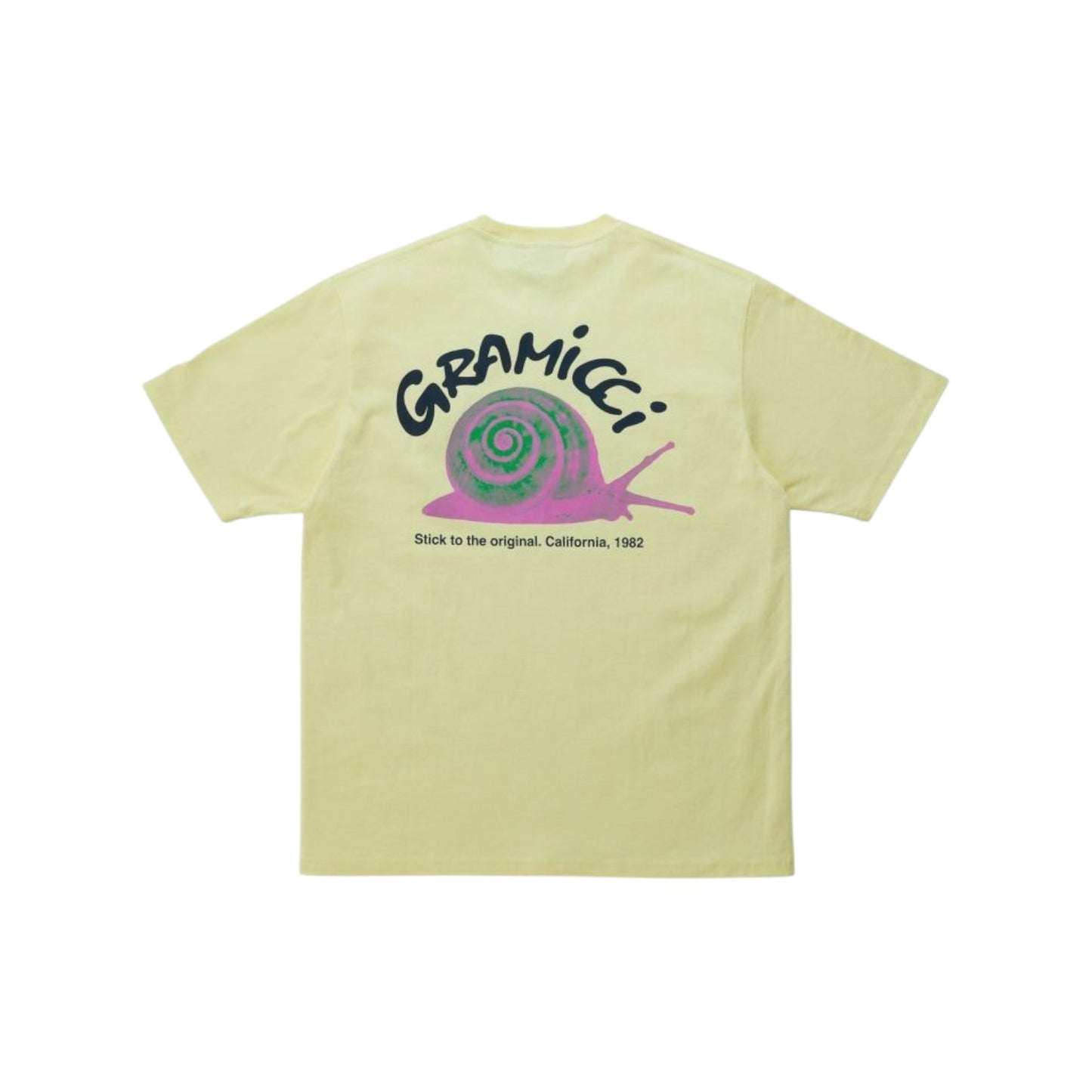 GRAMICCI|SNAIL TEE|LEMON