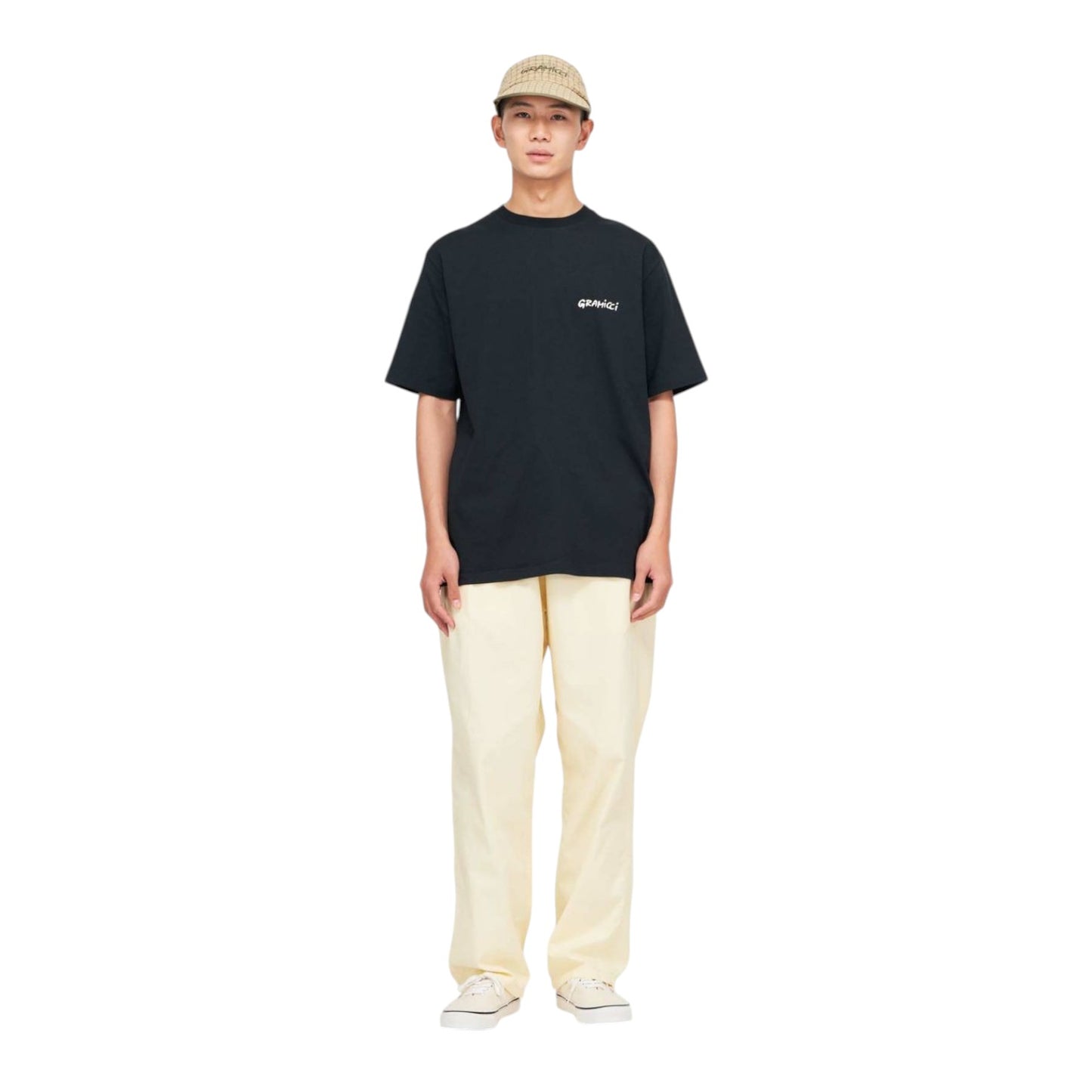 GRAMICCI|SNAIL TEE|VINTAGE BLACK