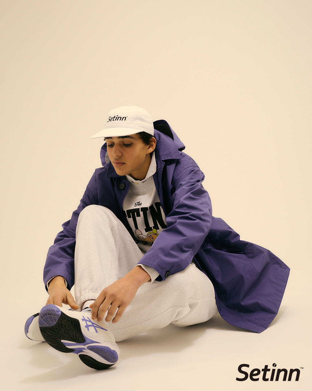 SETINN|All Court Shell|BLUE PURPLE