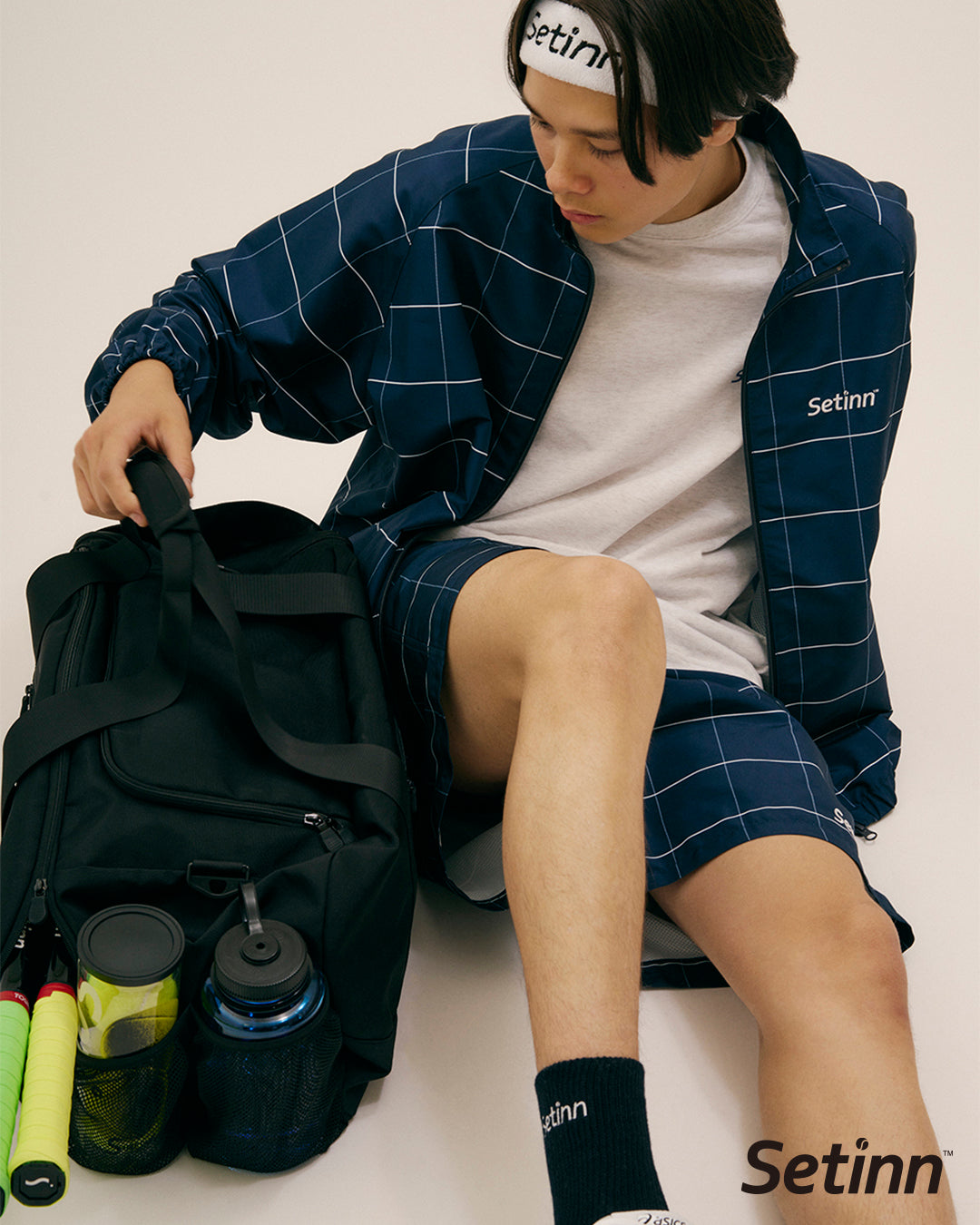 SETINN|Game Jacket|NAVY