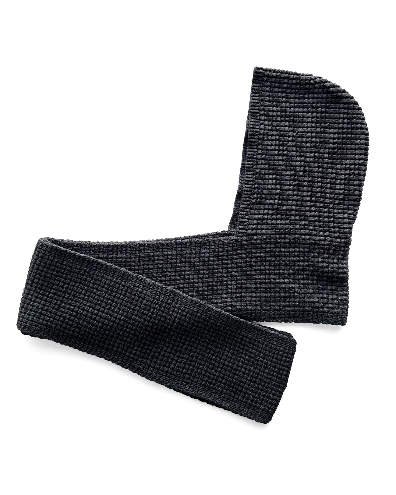 COMFORTABLE REASON|Waffle Hood Scarf