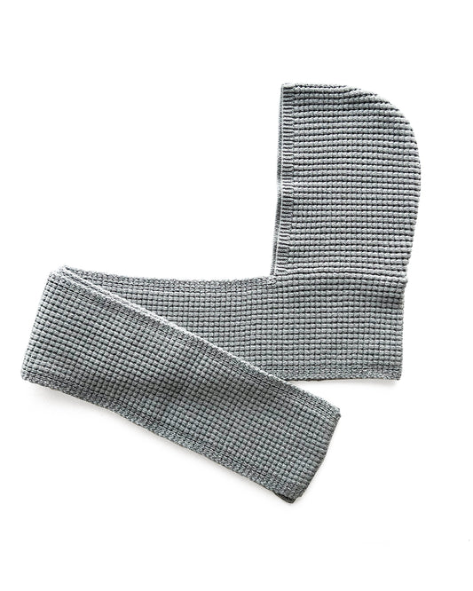 COMFORTABLE REASON|Waffle Hood Scarf