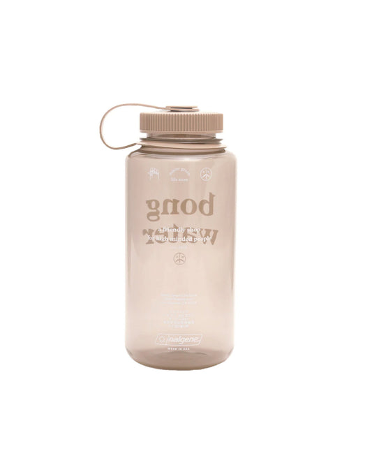 MISTER GREEN|Bong Water Nalgene - Wide Mouth Hardshell |Mocha w/Cotton Cap