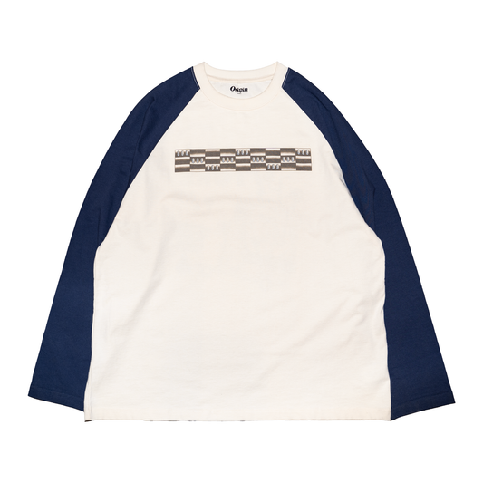 Origin Original|JOSH Raglan L/S Tee|OFF WHITE