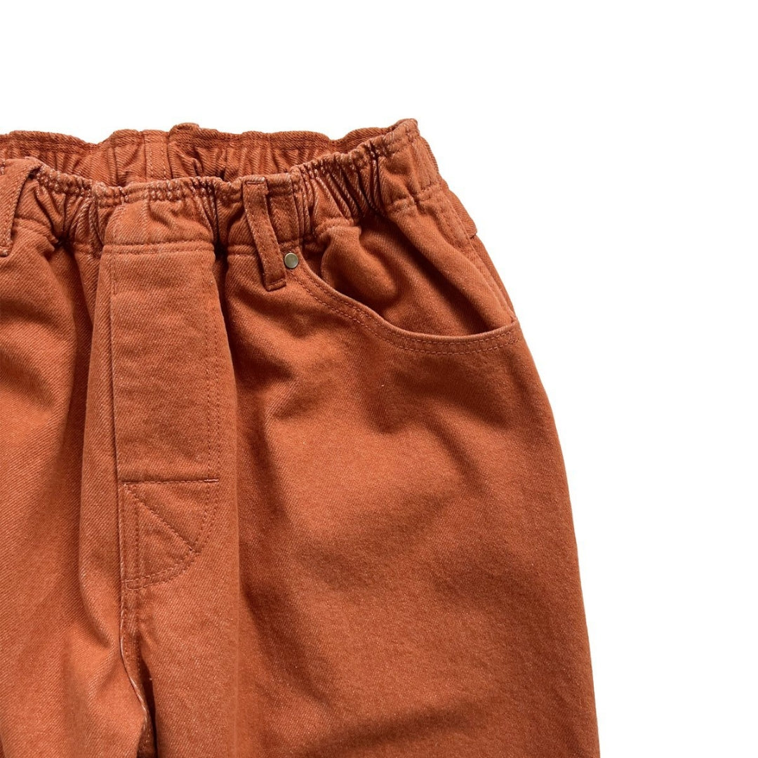 COMFORTABLE REASON|Rodeo Slacks|ORANGE