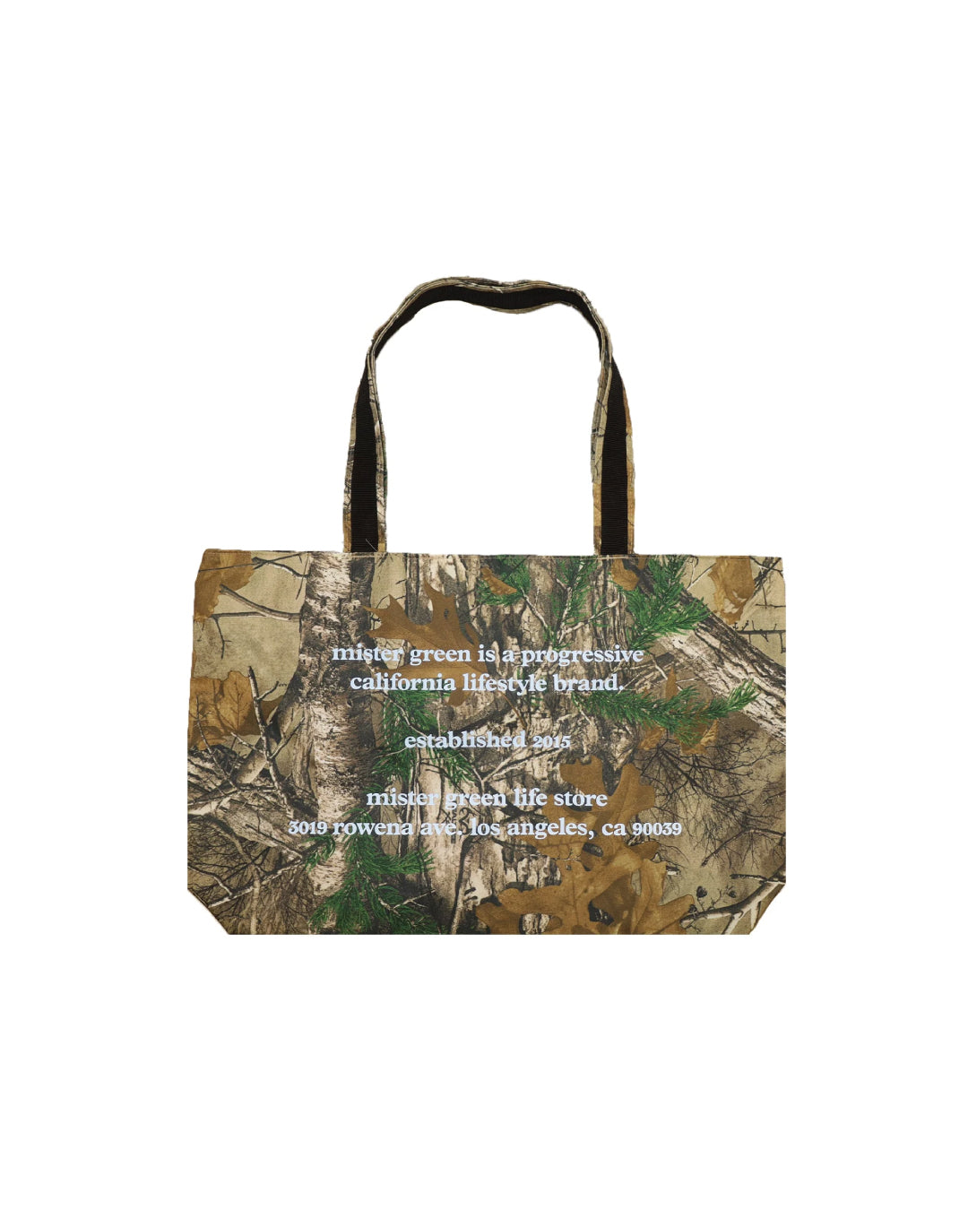 MISTER GREEN|Shop Tote|CAMO