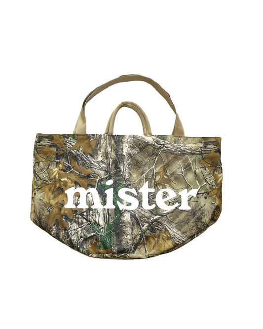 MISTER GREEN|Large Round Tote / Grow Bag|CAMO