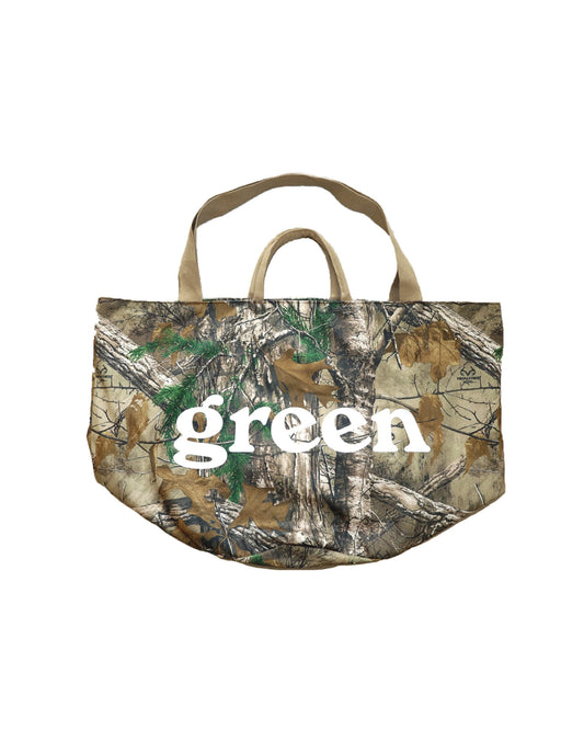MISTER GREEN|Large Round Tote / Grow Bag|CAMO