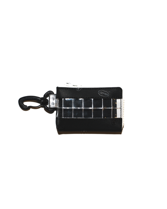 THISWAY|Vibram Cardcase|Black×White(GLOW)