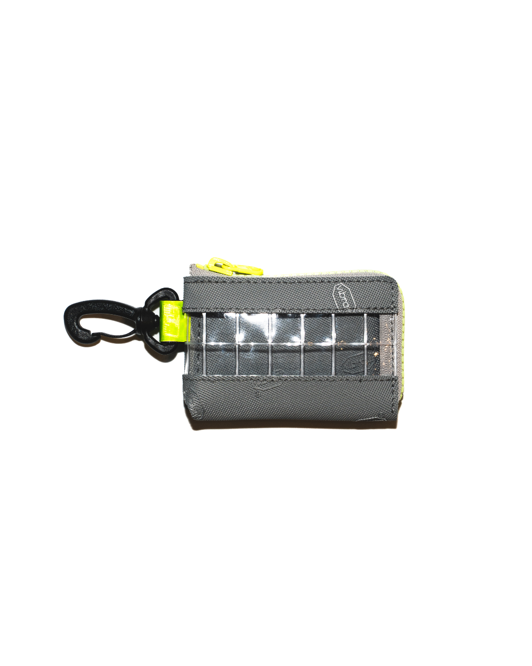 THISWAY|Vibram Cardcase|Silver×Yellow(GROW)