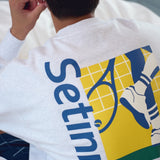 SETINN｜Poster Sweat｜ASH
