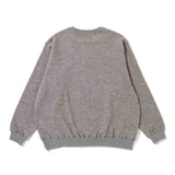 ACY｜ALWACY CREW NECK SWEAT｜SILVER