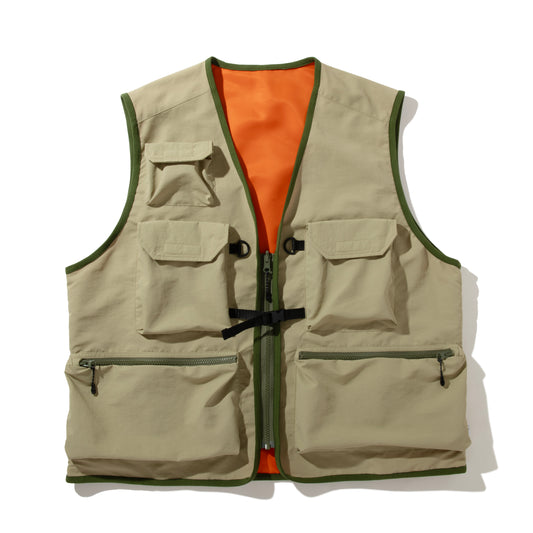 Acy|2WAY UTILITY VEST|SAND