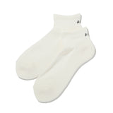 Acy｜2-PACK M.SHORT SOCKS｜WHITE&GRAY