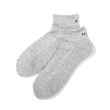 Acy｜2-PACK M.SHORT SOCKS｜WHITE&GRAY
