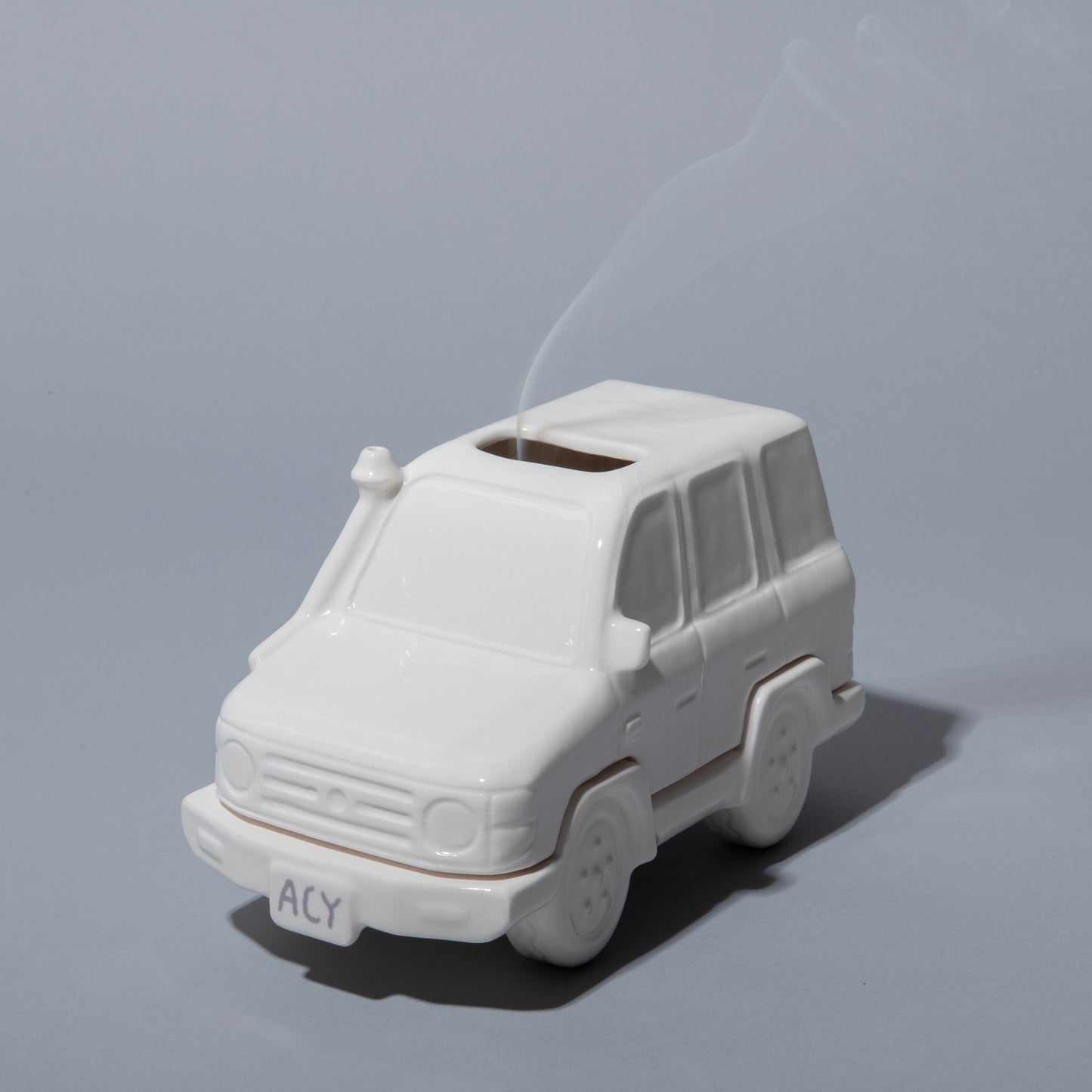 Acy｜AK CAR INCENSE HOLDER｜WHITE