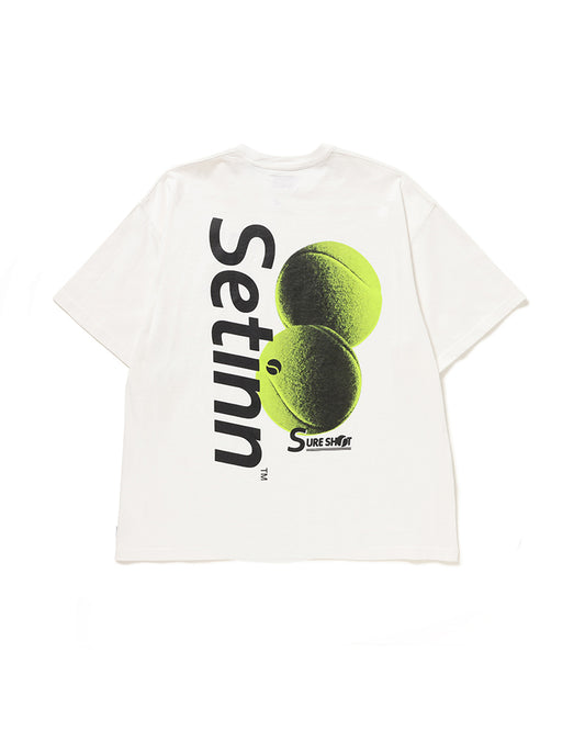 SETINN|Sure Shot TEE|WHITE