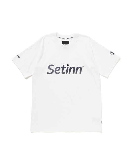 SETINN｜VANS*Setinn Script TEE｜WHITE