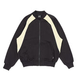 LQQK STUDIO｜TEAM ZIP FLEECE SWEATSHIRT｜BLACK +GREEN