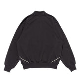 LQQK STUDIO｜TEAM ZIP FLEECE SWEATSHIRT｜BLACK +GREEN