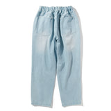 Acy｜SCRATCH DENIM PANTS ｜BLUE