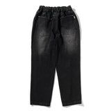 Acy｜SCRATCH DENIM PANTS ｜BLACK