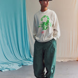 LQQKSTUDIO｜BUGGY PANTS｜GREEN
