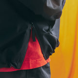 LQQKSTUDIO｜NYLON PULLOVER JACKET｜BLACK