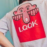 LQQKSTUDIO｜ERIC ELMS KILROY S/S TEE｜CREAM