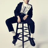 ISNESS MUSIC｜HOUSE RHYTHM T-SHIRT｜WHITE