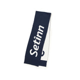 SETINN｜Setinn Jacquard Muffler｜NAVY