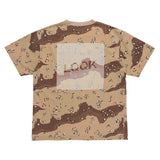 LQQKSTUDIO｜CAMO BOX LOGO TEE｜CAMO